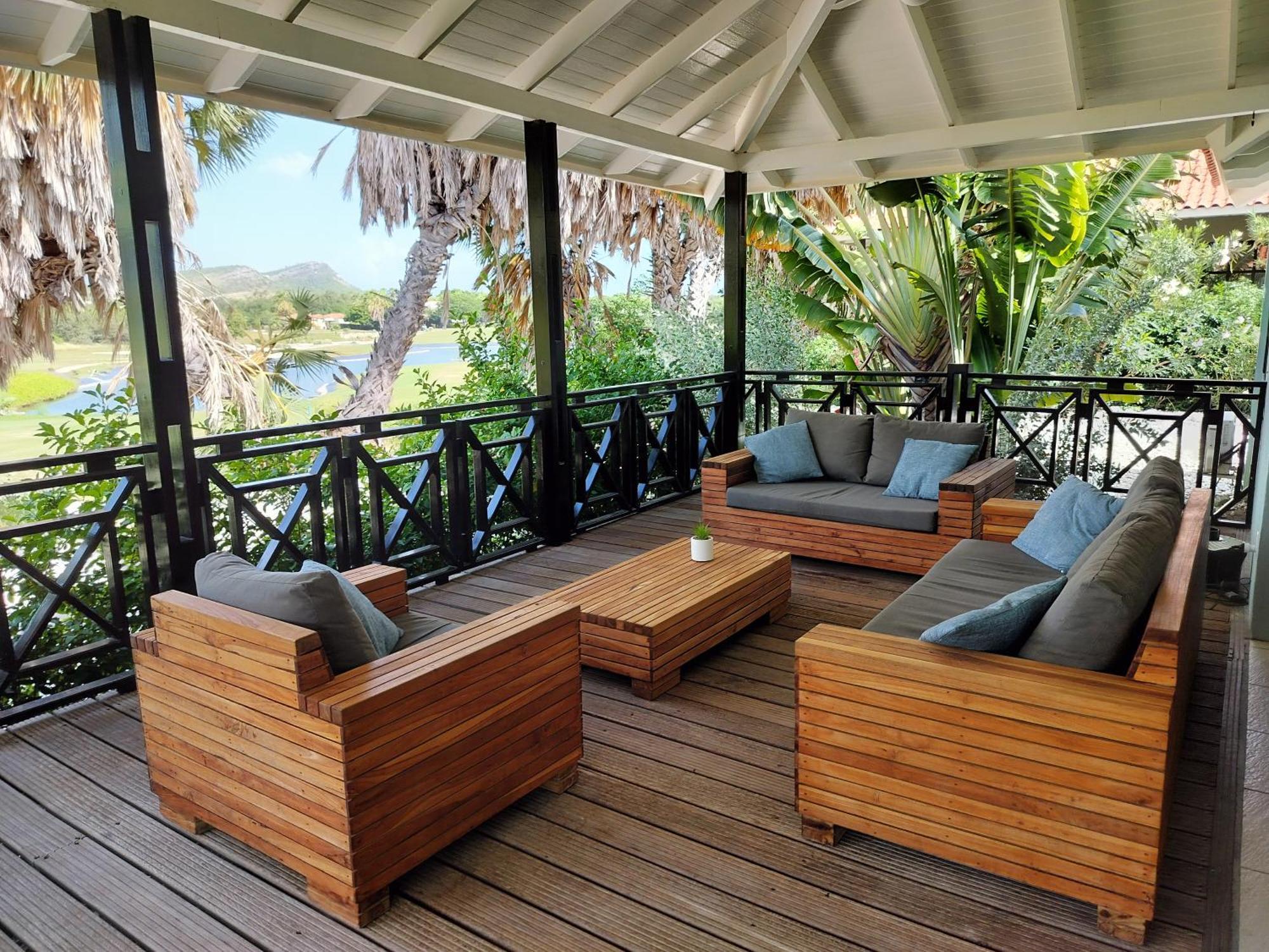Blue Bay Beach Villa At Pool And Golfcourse Bagian luar foto